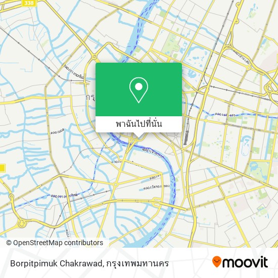 Borpitpimuk Chakrawad แผนที่