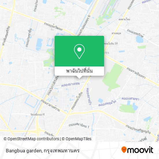 Bangbua garden แผนที่