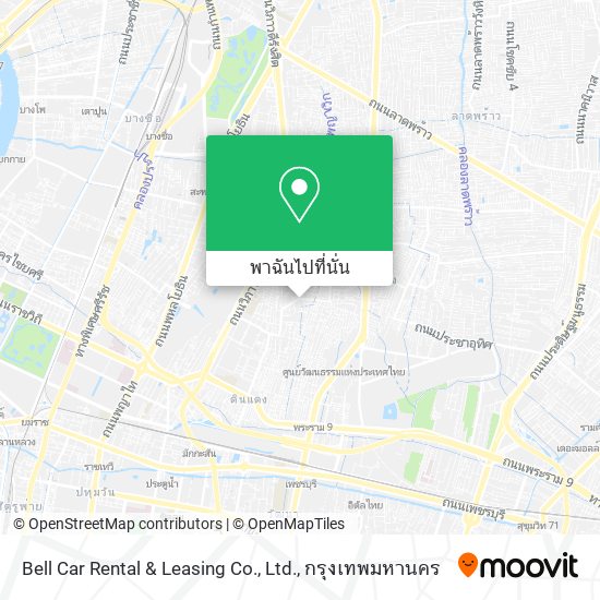 Bell Car Rental & Leasing Co., Ltd. แผนที่