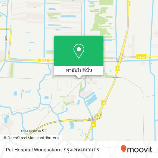 Pet Hospital Wongsakorn แผนที่