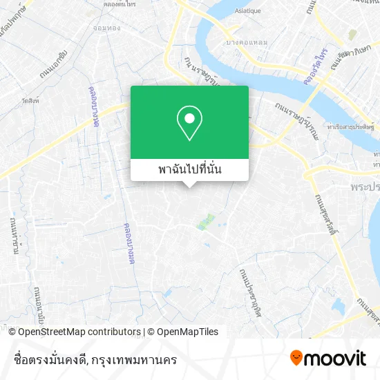 ซื่อตรงมั่นคงดี แผนที่