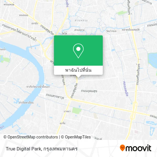 True Digital Park แผนที่