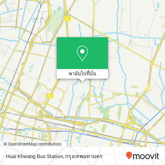 Huai Khwang Bus Station แผนที่