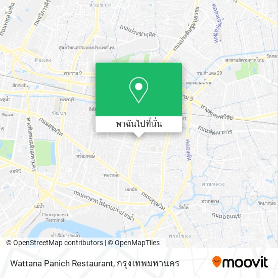 Wattana Panich Restaurant แผนที่