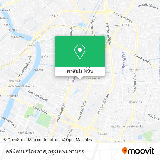 คลินิคหมอไกรลาศ แผนที่