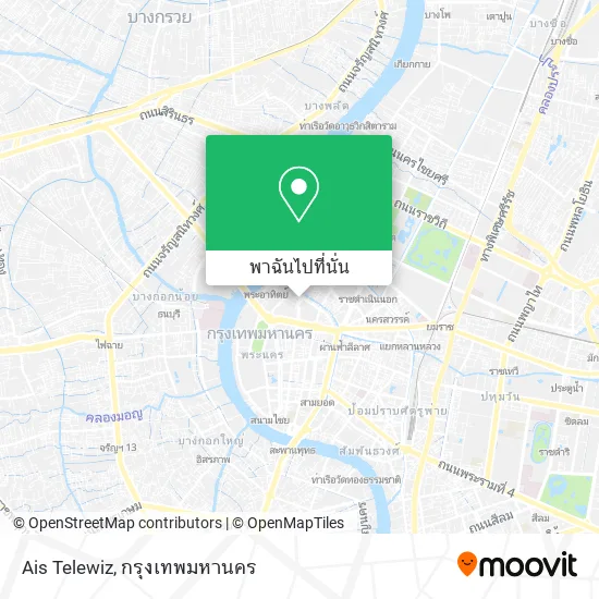 Ais Telewiz แผนที่