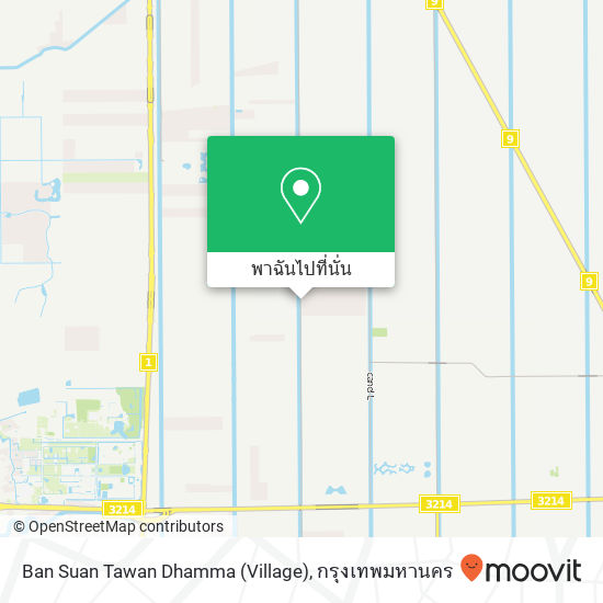 Ban Suan Tawan Dhamma (Village) แผนที่