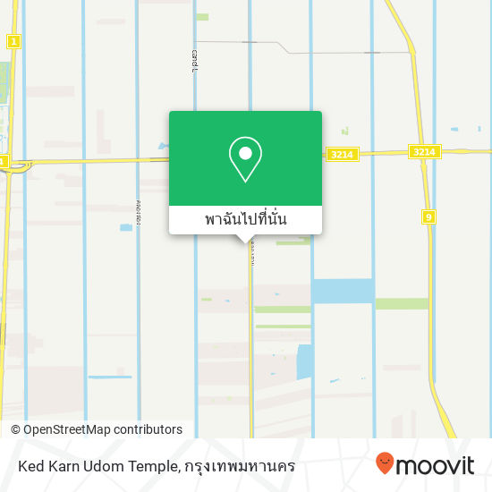 Ked Karn Udom Temple แผนที่