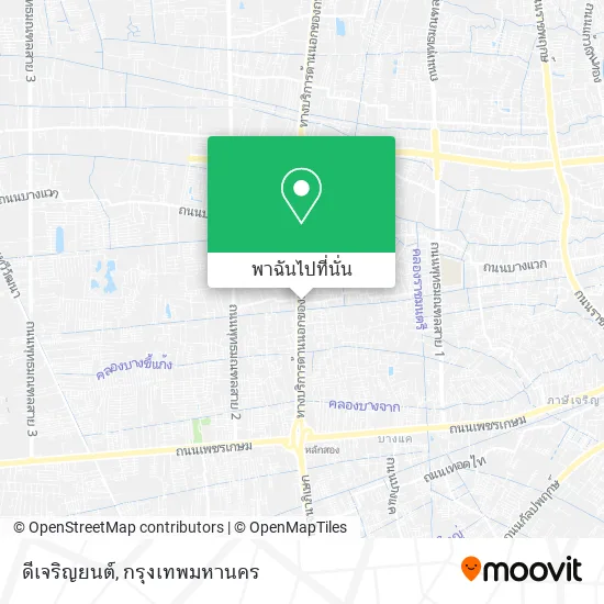 ดีเจริญยนต์ แผนที่