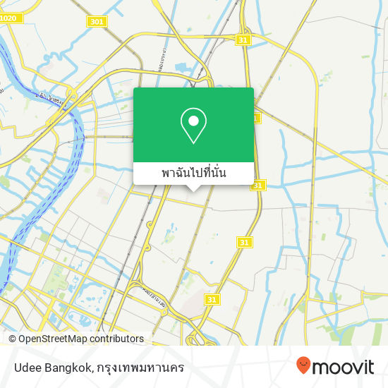 Udee Bangkok แผนที่