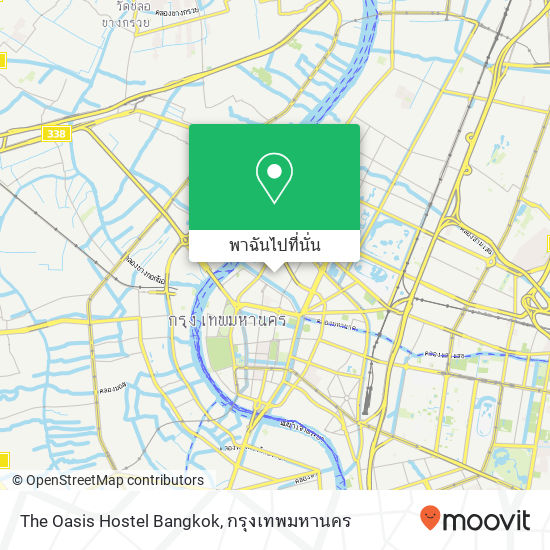 The Oasis Hostel Bangkok แผนที่