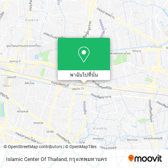 Islamic Center Of Thailand แผนที่