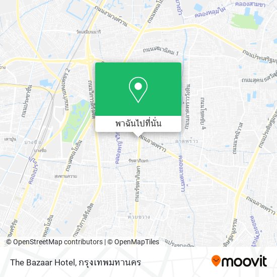The Bazaar Hotel แผนที่