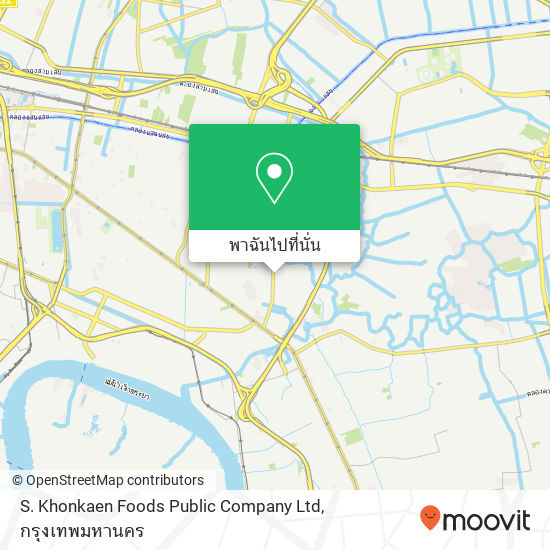 S. Khonkaen Foods Public Company Ltd แผนที่