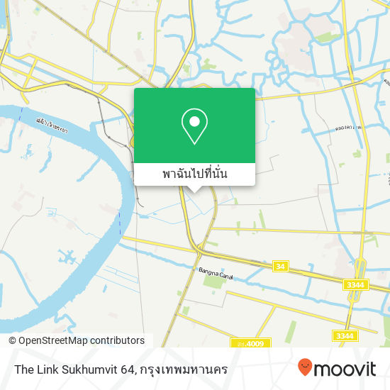 The Link Sukhumvit 64 แผนที่