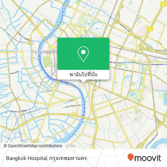 Bangkok Hospital แผนที่