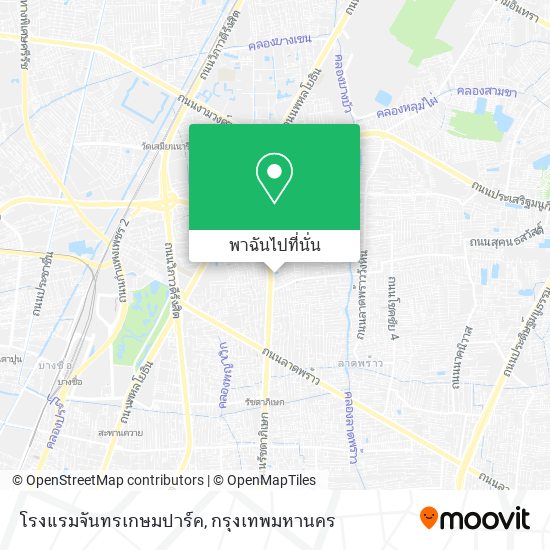 โรงแรมจันทรเกษมปาร์ค แผนที่