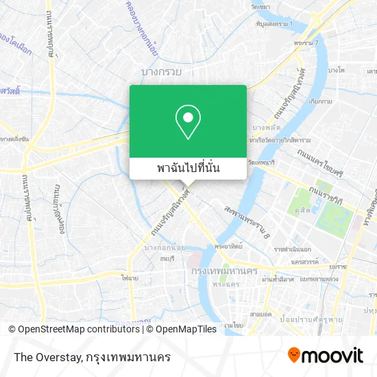 The Overstay แผนที่