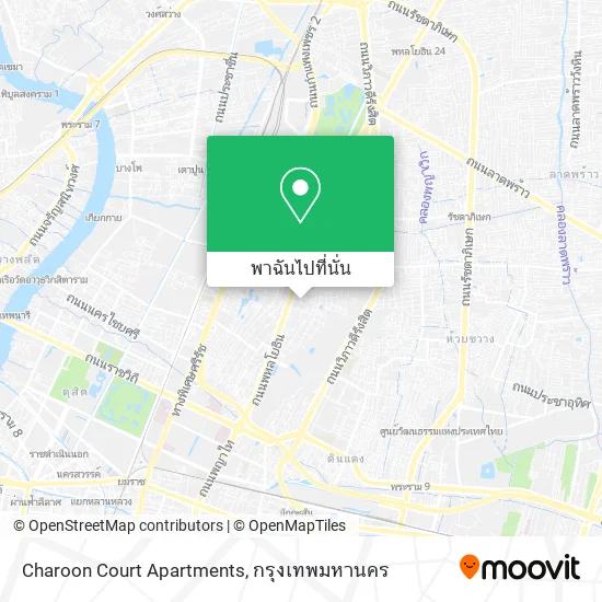 Charoon Court Apartments แผนที่