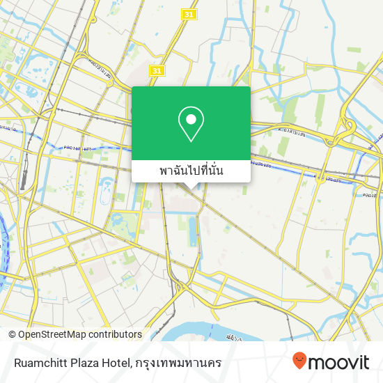 Ruamchitt Plaza Hotel แผนที่