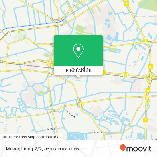 Muangthong 2/2 แผนที่