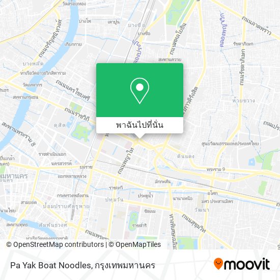 Pa Yak Boat Noodles แผนที่