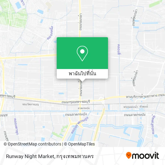 Runway Night Market แผนที่