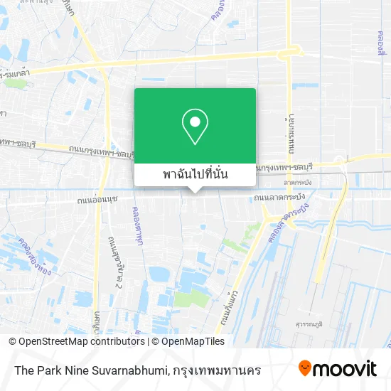 The Park Nine Suvarnabhumi แผนที่
