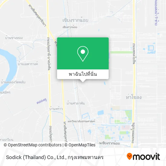 Sodick (Thailand) Co., Ltd. แผนที่