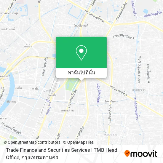Trade Finance and Securities Services | TMB Head Office แผนที่