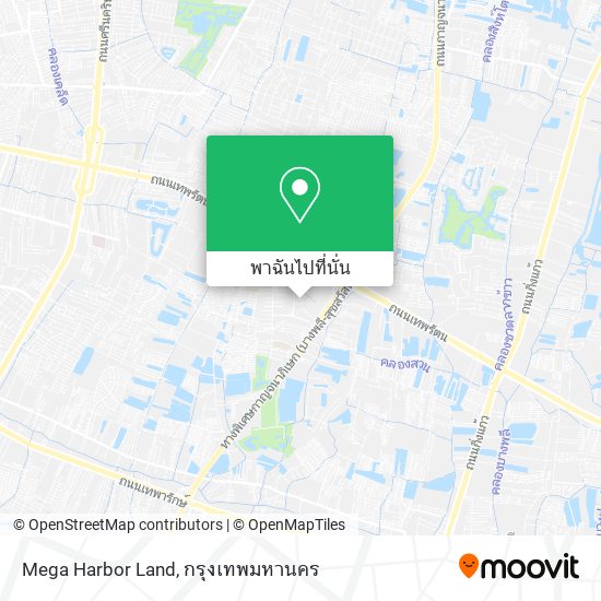 Mega Harbor Land แผนที่