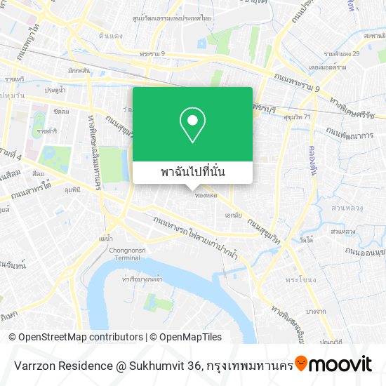 Varrzon Residence @ Sukhumvit 36 แผนที่