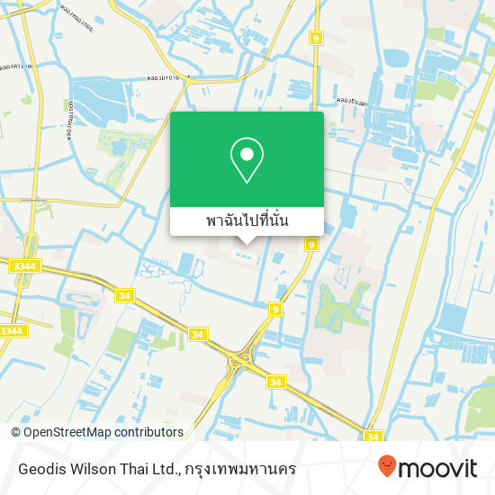 Geodis Wilson Thai Ltd. แผนที่