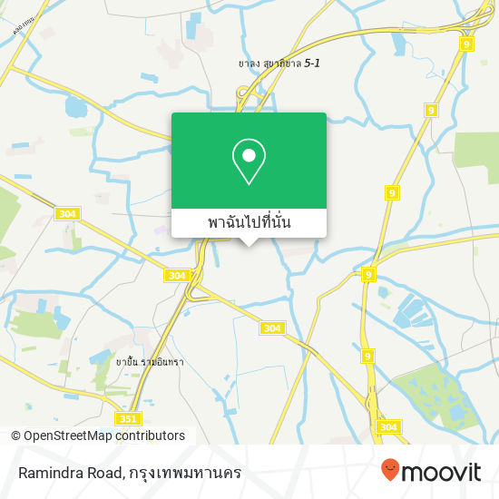 Ramindra Road แผนที่