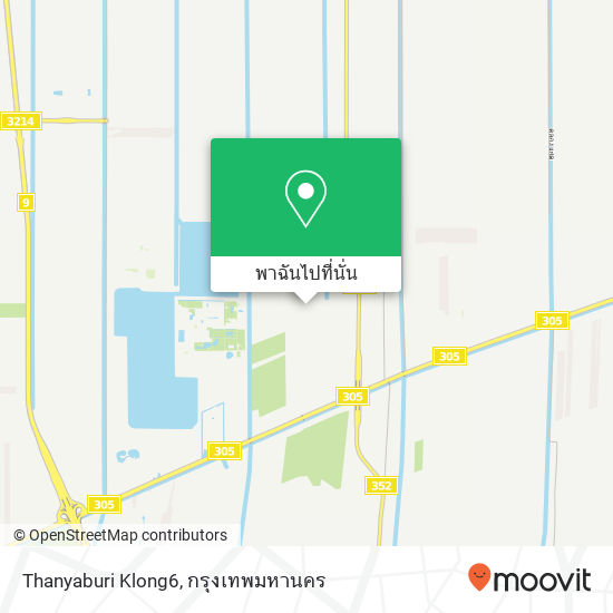 Thanyaburi Klong6 แผนที่