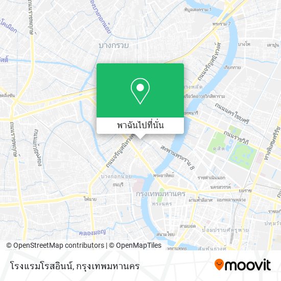 โรงแรมโรสอินน์ แผนที่