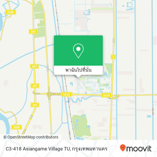 C3-418 Asiangame Village TU แผนที่