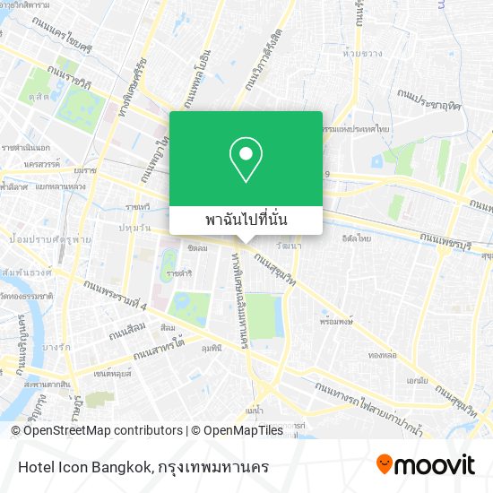 Hotel Icon Bangkok แผนที่