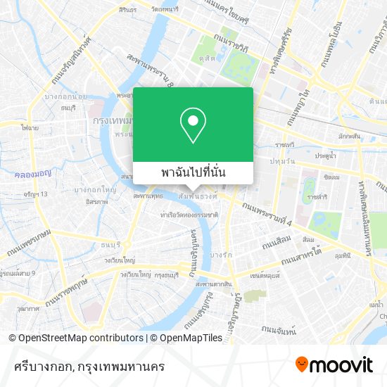 ศรีบางกอก แผนที่