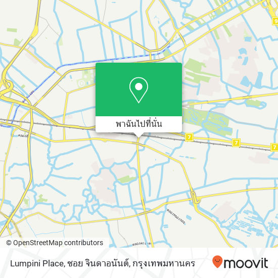 Lumpini Place, ซอย จินดาอนันต์ แผนที่