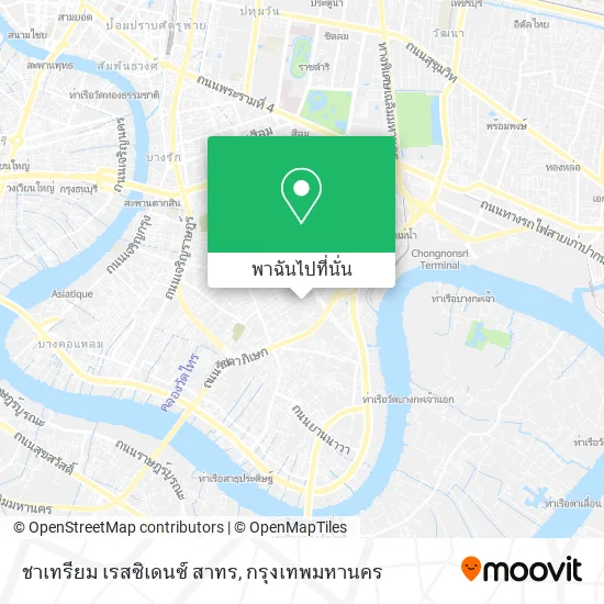 ชาเทรียม เรสซิเดนซ์ สาทร แผนที่