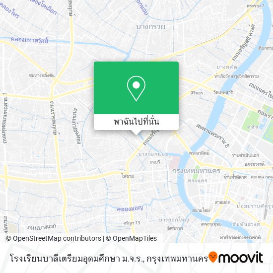 โรงเรียนบาลีเตรียมอุดมศึกษา ม.จ.ร. แผนที่