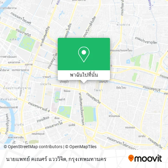 นายแพทย์ คเณศร์ แวววิจิต แผนที่