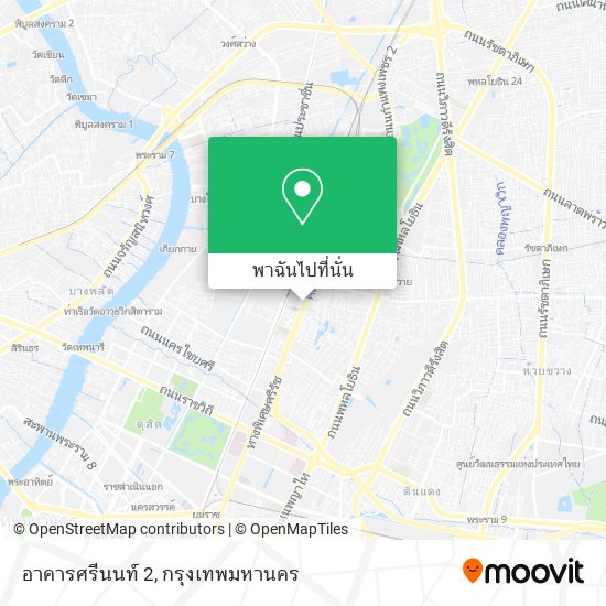 อาคารศรีนนท์ 2 แผนที่