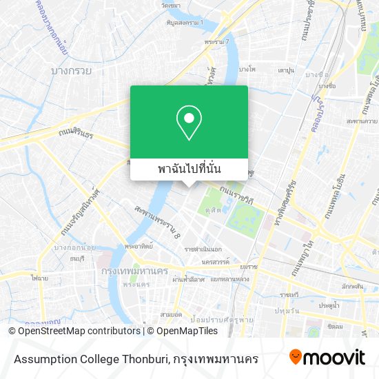 Assumption College Thonburi แผนที่