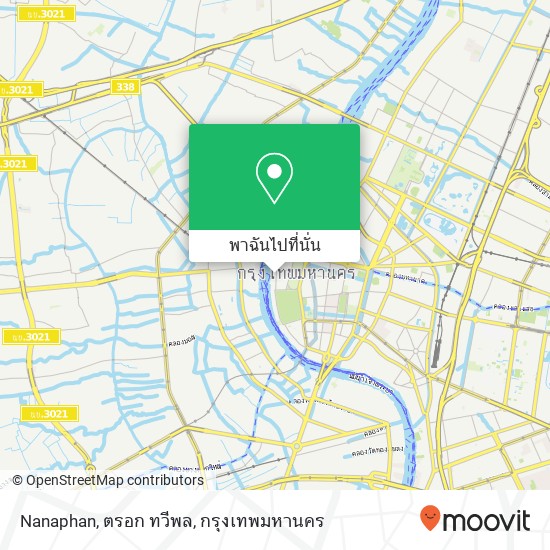 Nanaphan, ตรอก ทวีพล แผนที่