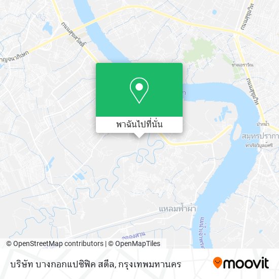 บริษัท บางกอกแปซิฟิค สตีล แผนที่