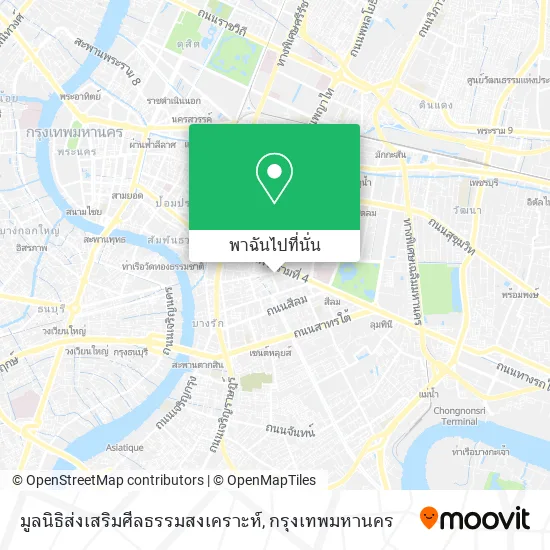มูลนิธิส่งเสริมศีลธรรมสงเคราะห์ แผนที่