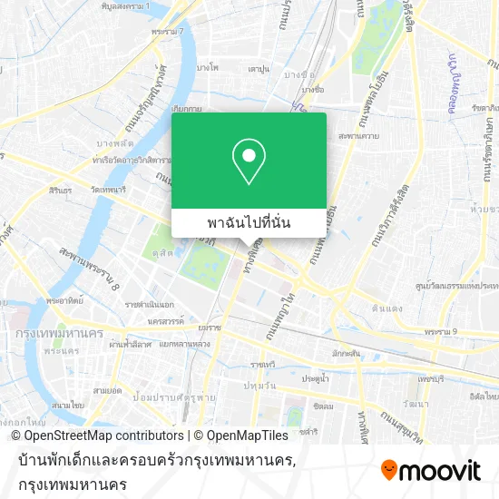 บ้านพักเด็กและครอบครัวกรุงเทพมหานคร แผนที่