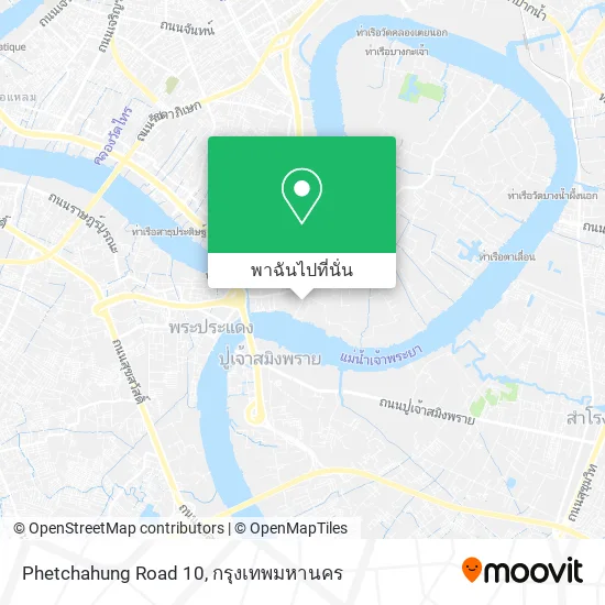 Phetchahung Road 10 แผนที่